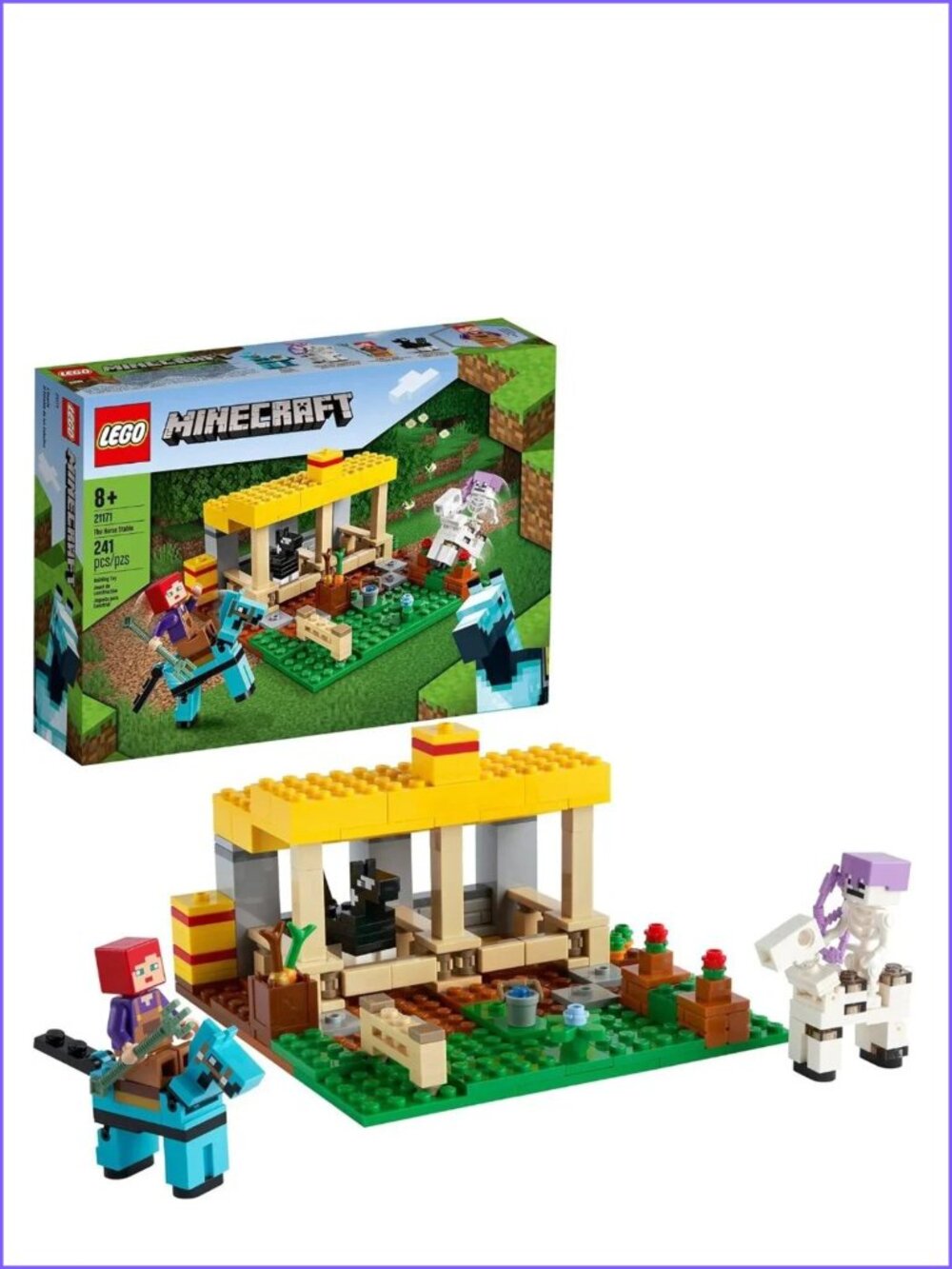 Lego Minecraft The Horse Stable 21171  New In Box